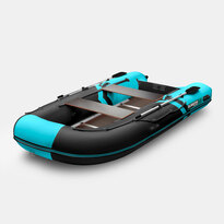 Черно-бирюзовый