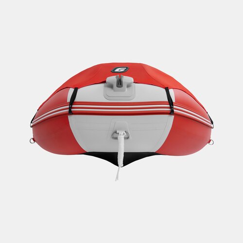 Надувная лодка GLADIATOR C370AL красно-белый