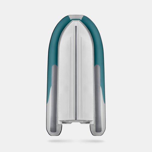 Надувная лодка RIB GLADIATOR AL 420 морской зеленый-белый (СПб)