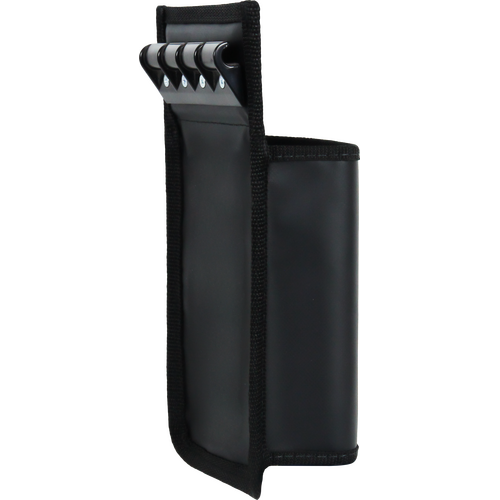 Держатель для термоса ПВХ на лик-трос, черный СПБ