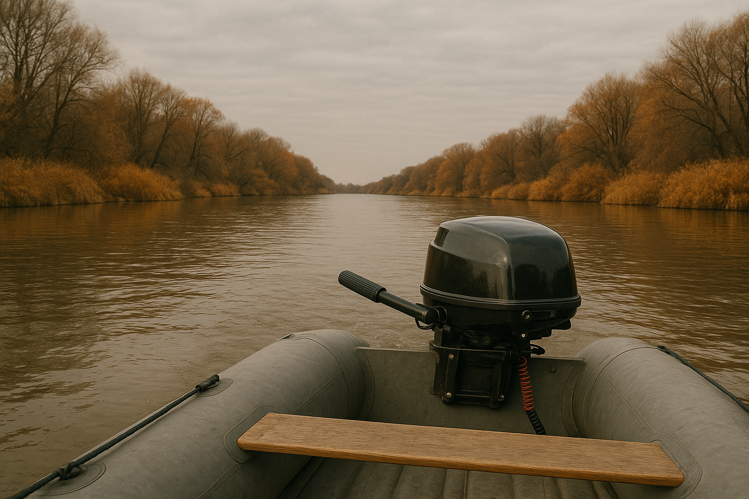 Путешествие на лодке по дельте Волги